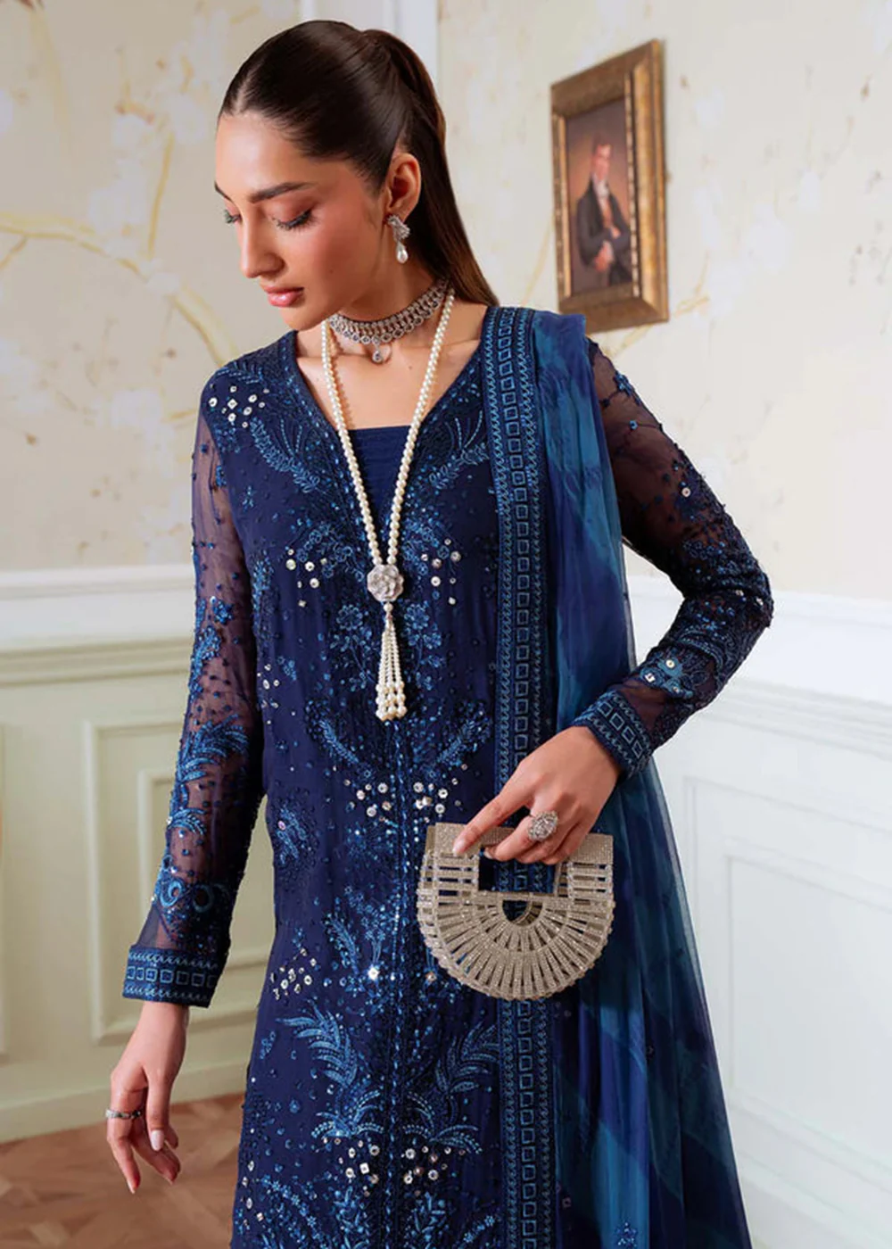 Elanora Embroidered Formals '25 by Nureh | NEL-79 - Image 2