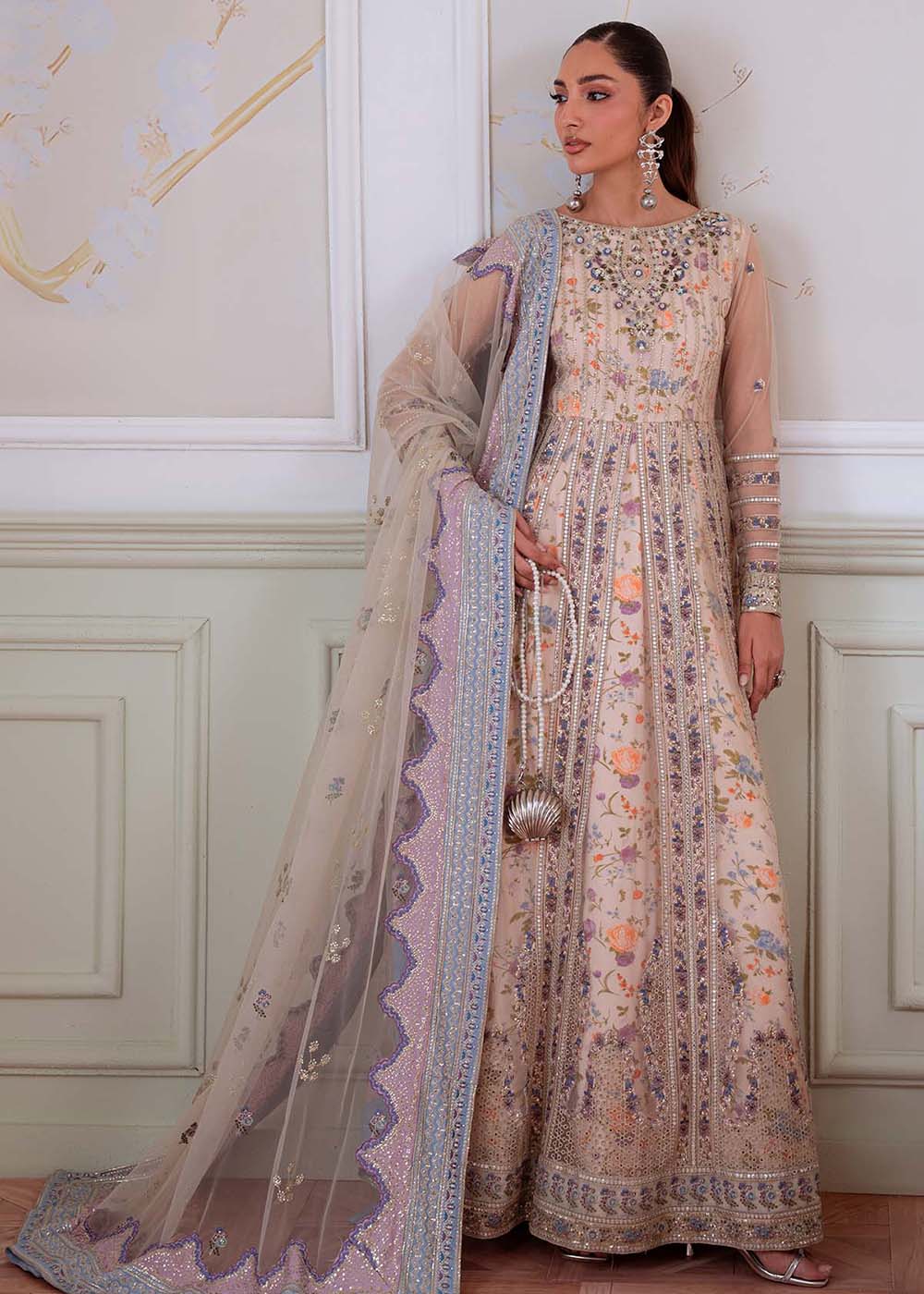 Elanora Embroidered Formals '25 by Nureh | NEL-80