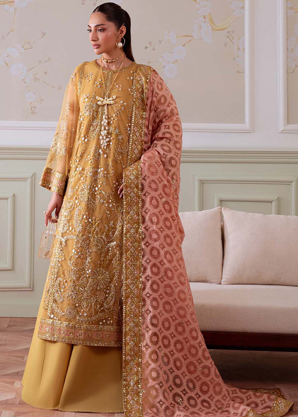 Elanora Embroidered Formals '25 by Nureh | NEL-81