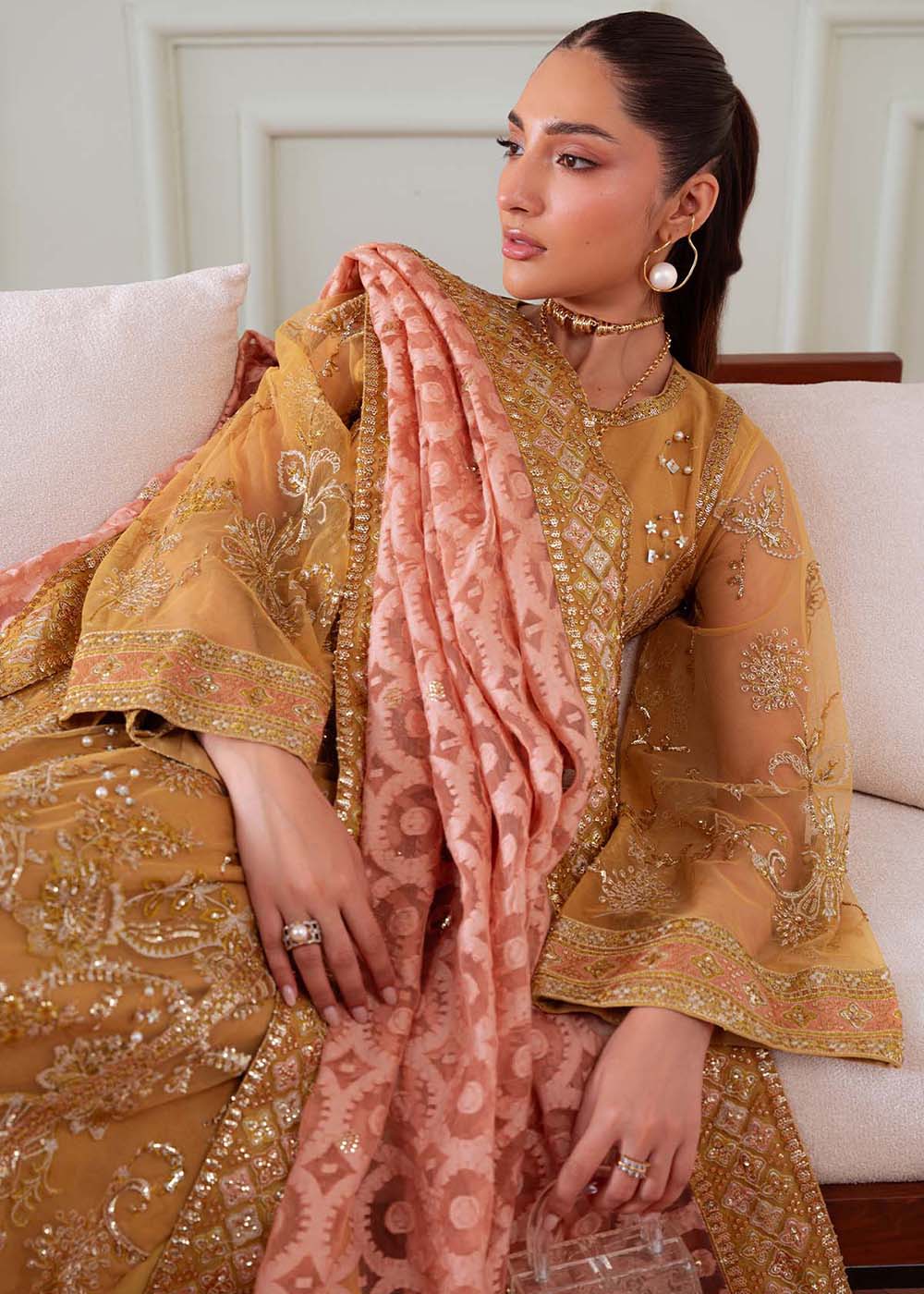 Elanora Embroidered Formals '25 by Nureh | NEL-81 - Image 4