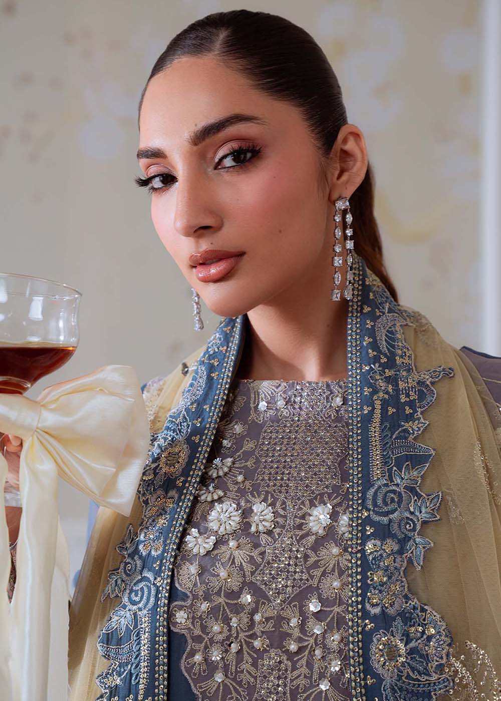 Elanora Embroidered Formals '25 by Nureh | NEL-82 - Image 5