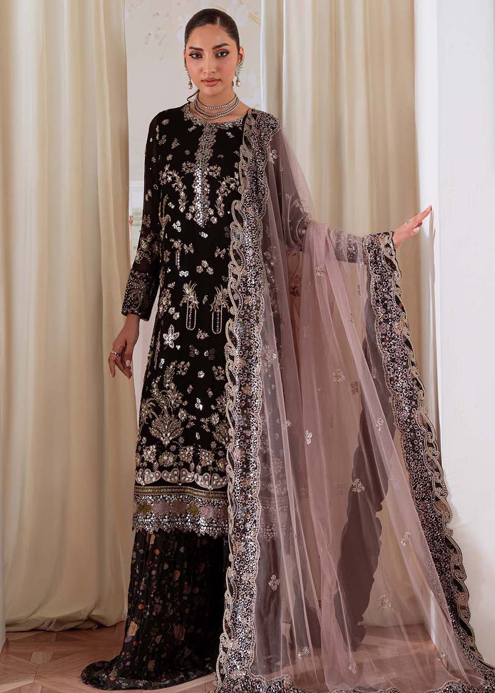 Elanora Embroidered Formals '25 by Nureh | NEL-83