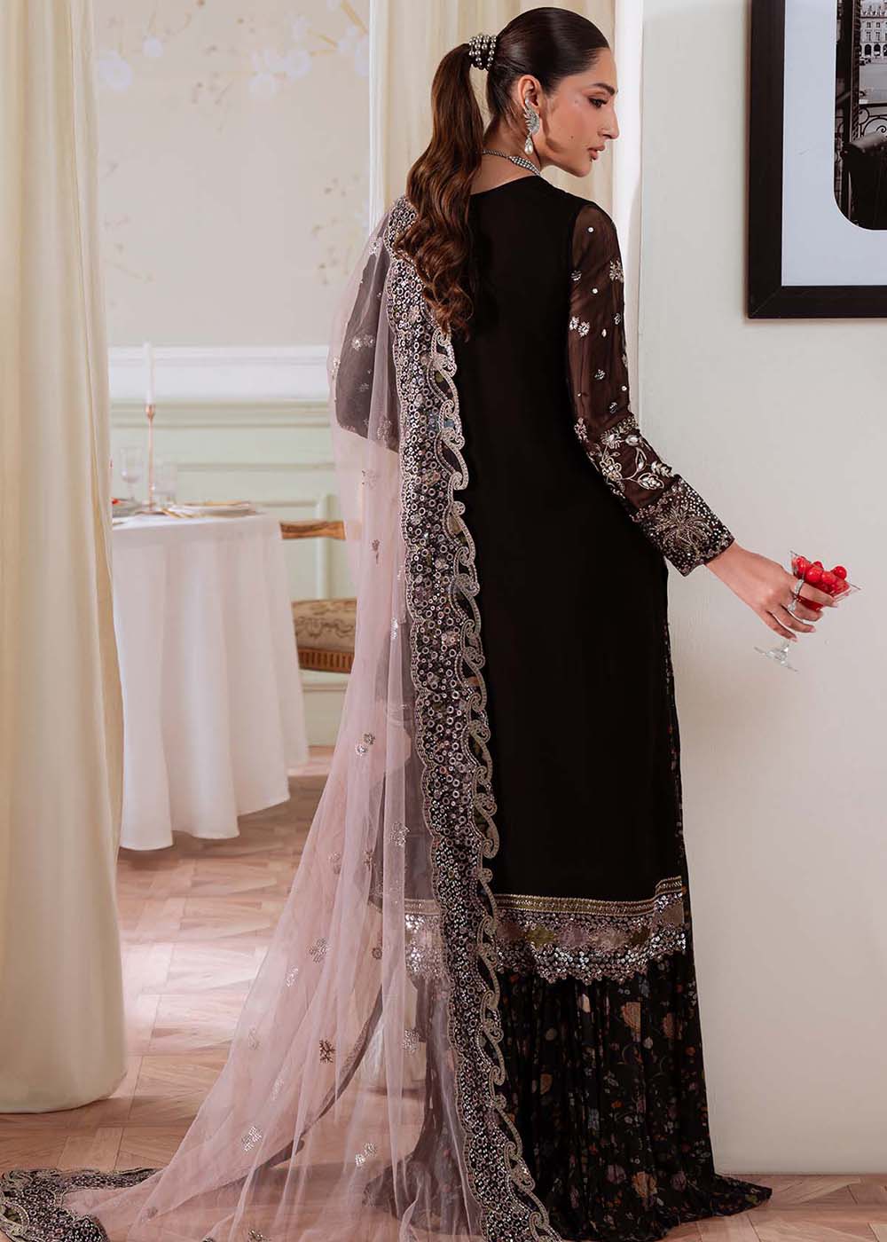 Elanora Embroidered Formals '25 by Nureh | NEL-83 - Image 3