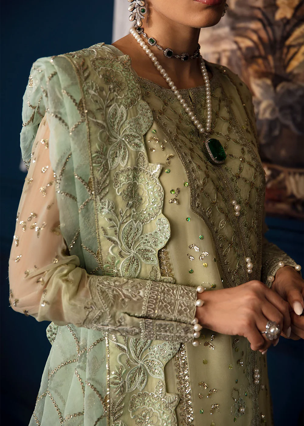 Elanora Luxury Chiffon Collection '24 by Nureh | Meadow-NEL-50 - Image 7