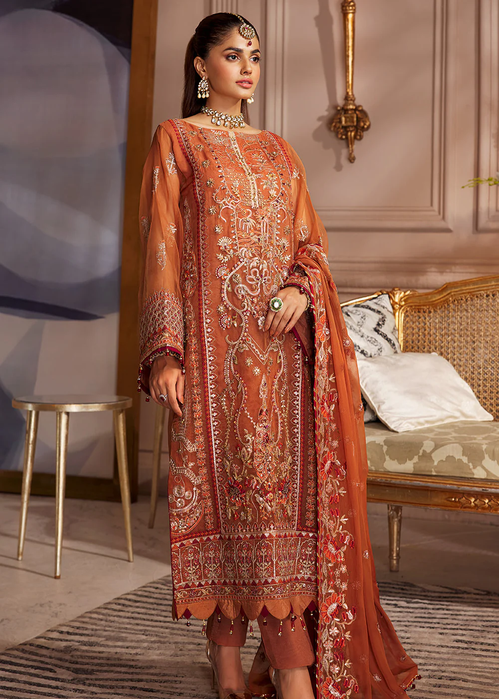 Emaan Adeel | Elaine Wedding Formals 2023 | EL-03 - Image 4