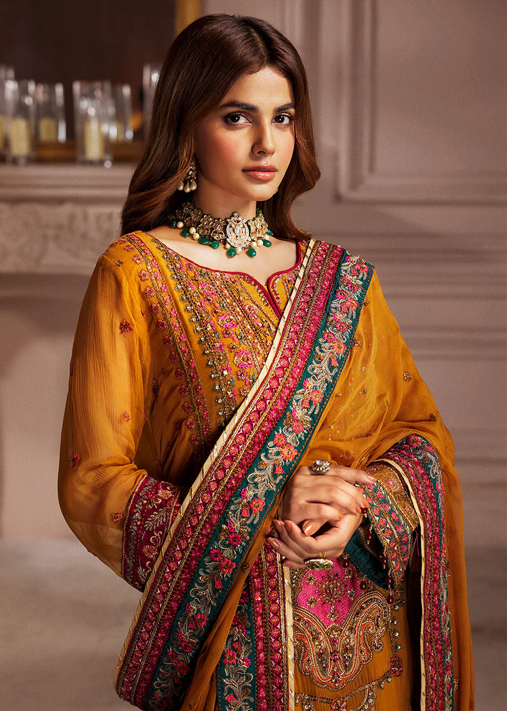 Emaan Adeel | Elaine Wedding Formals 2023 | EL-07 - Image 5