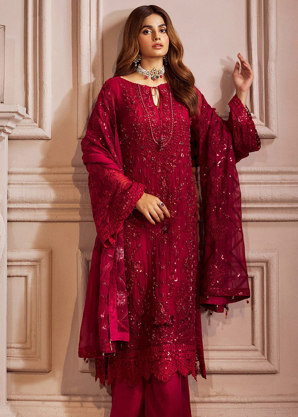 Emaan Adeel | Elaine Wedding Formals 2023 | EL-08 - Image 6
