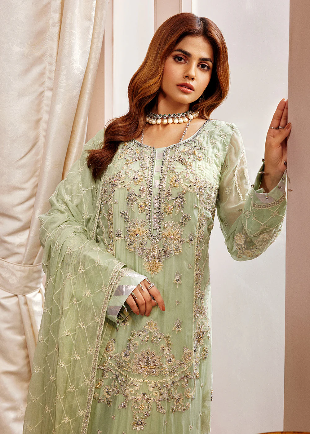 Emaan Adeel | Elaine Wedding Formals 2023 | EL-09 - Image 2