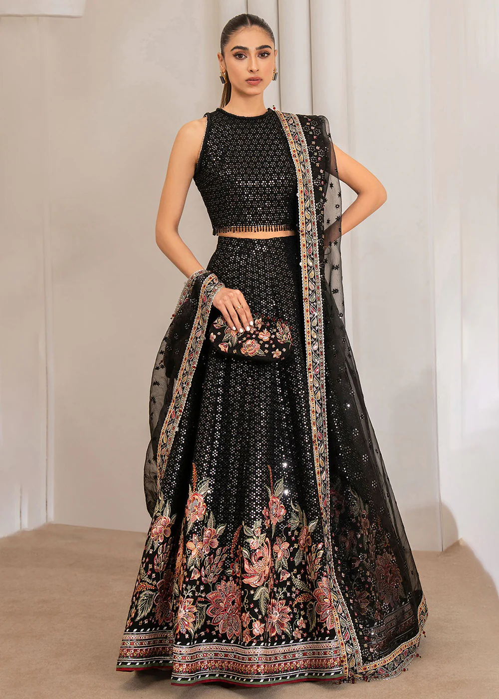 Embroidered Chiffon Wedding Formals '24 by Jazmin | UC-3029