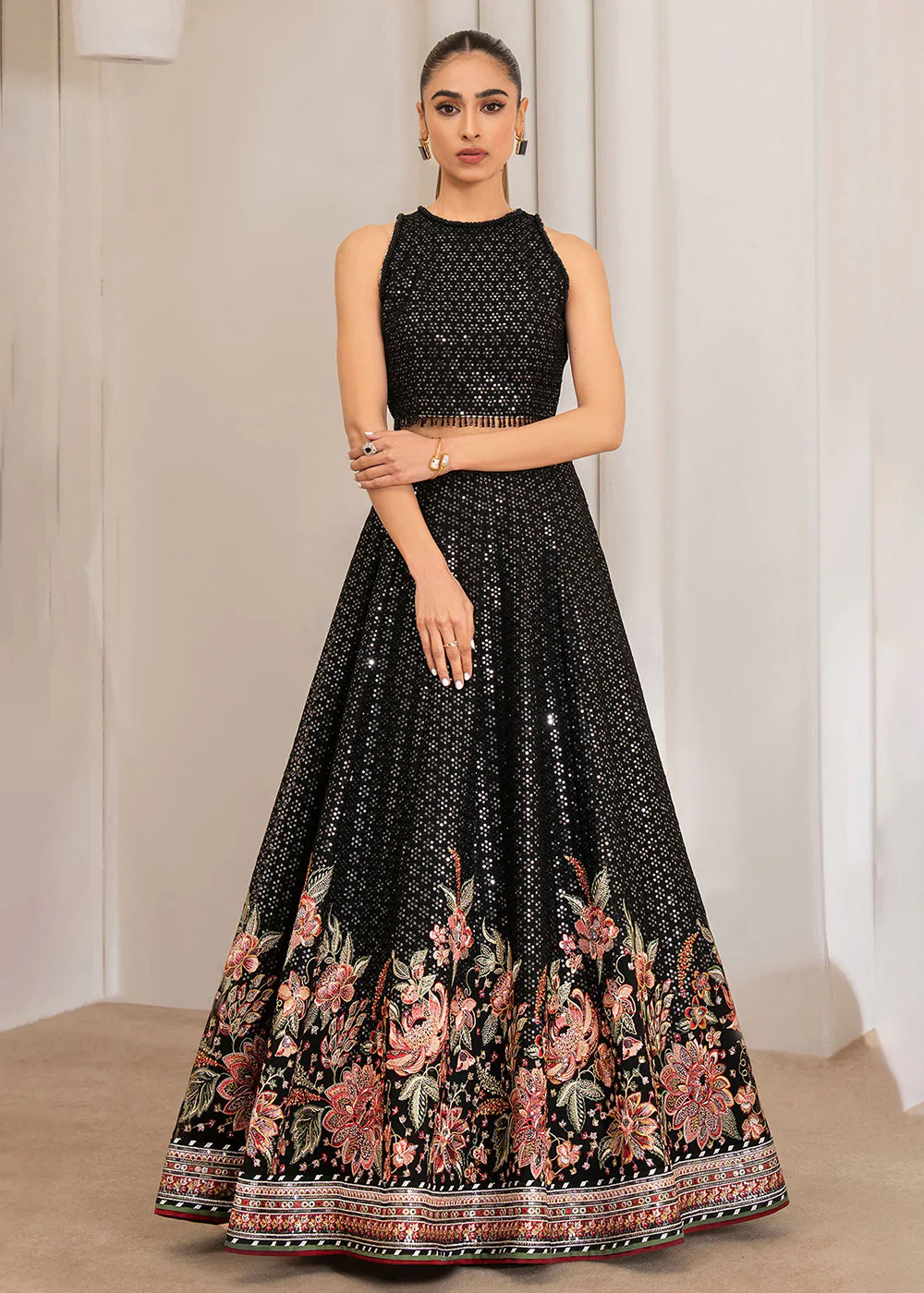 Embroidered Chiffon Wedding Formals '24 by Jazmin | UC-3029 - Image 5