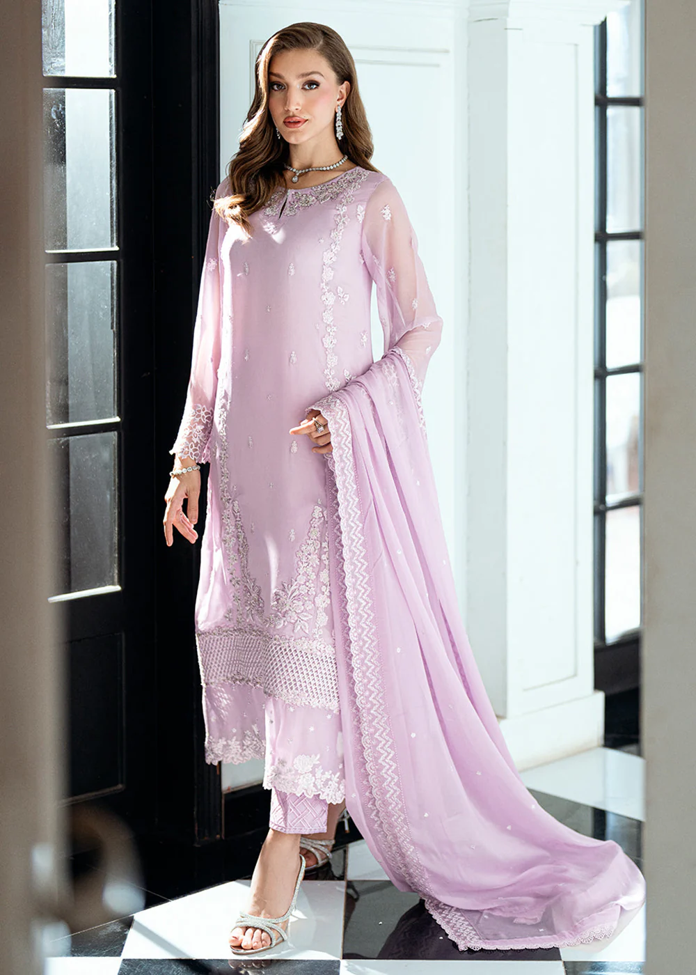 Ensembles Embroidered Formals '25 Vol 2 by Azure | Dewy Lavender - Image 8