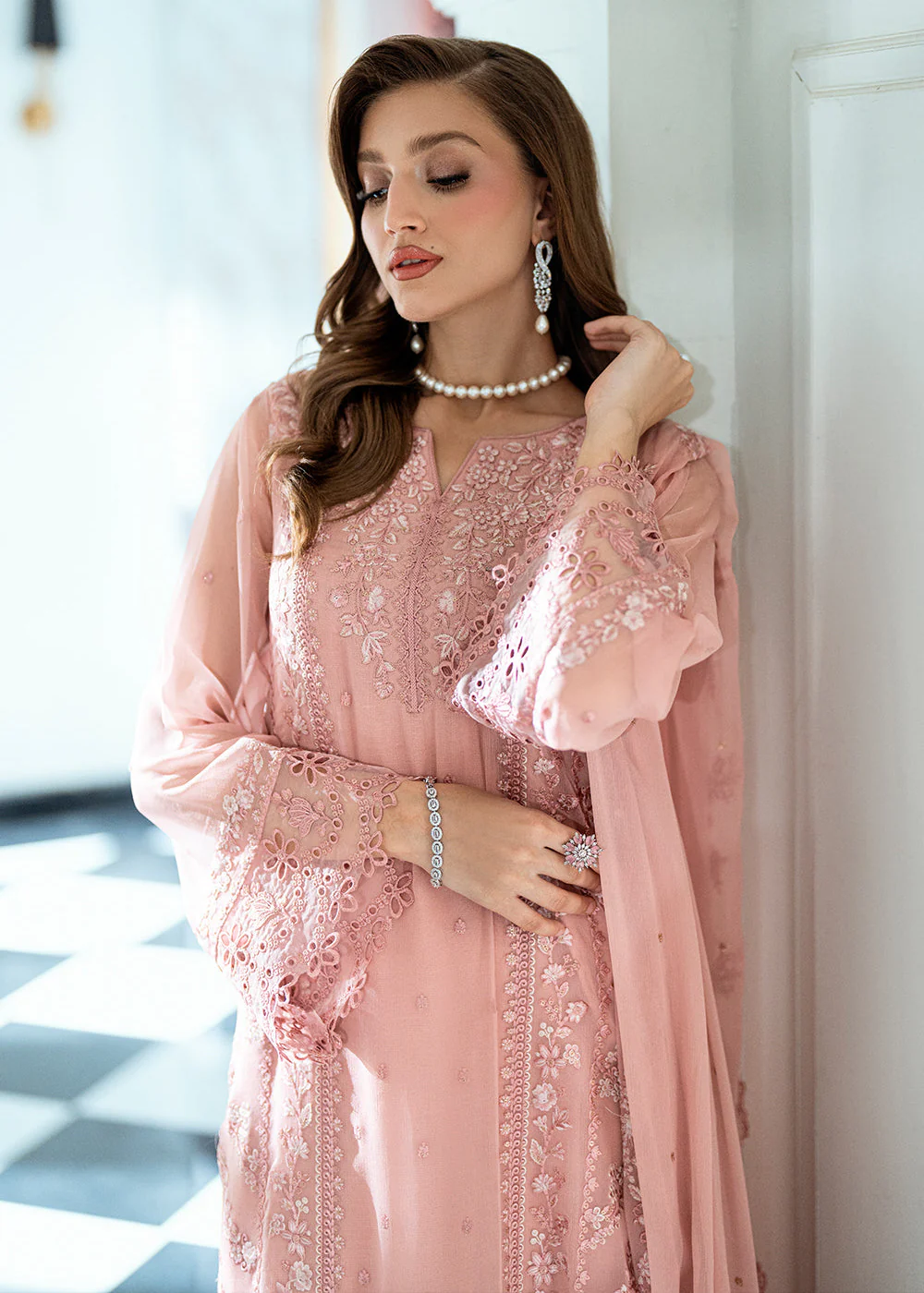 Ensembles Embroidered Formals '25 Vol 2 by Azure | Faded Blush - Image 2