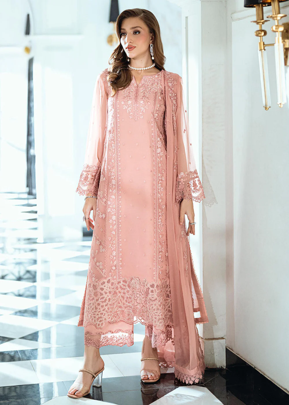 Ensembles Embroidered Formals '25 Vol 2 by Azure | Faded Blush - Image 4