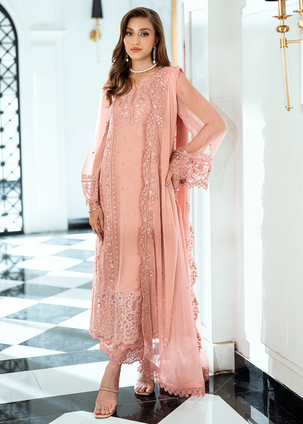Ensembles Embroidered Formals '25 Vol 2 by Azure | Faded Blush - Image 5