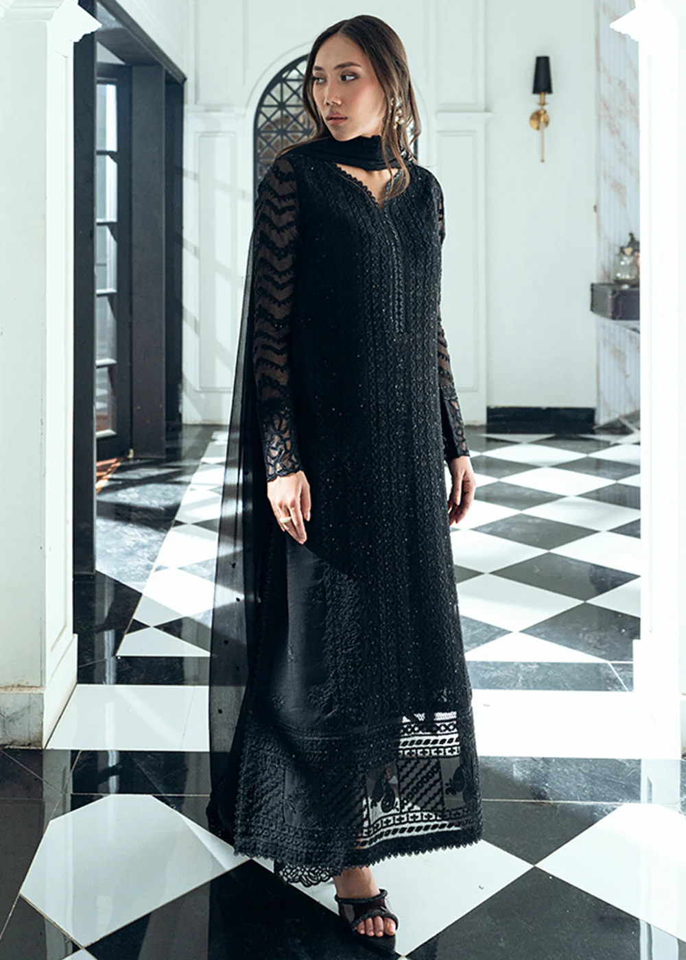 Ensembles Embroidered Formals '25 Vol 2 by Azure | Raven Drape - Image 8