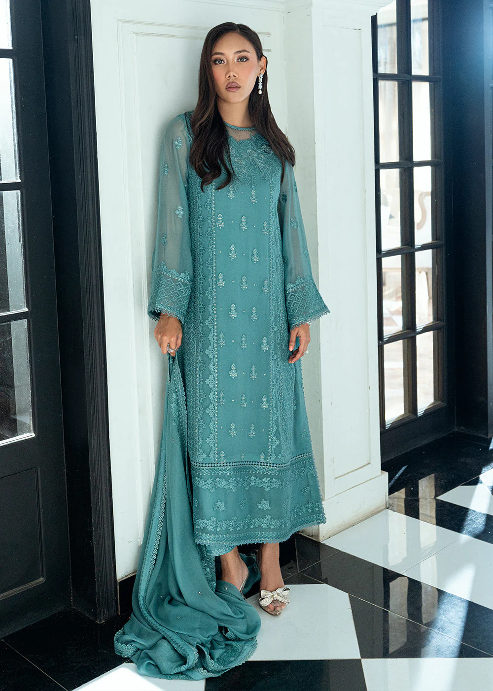 Ensembles Embroidered Formals '25 Vol 2 by Azure | Sage Mystery - Image 5