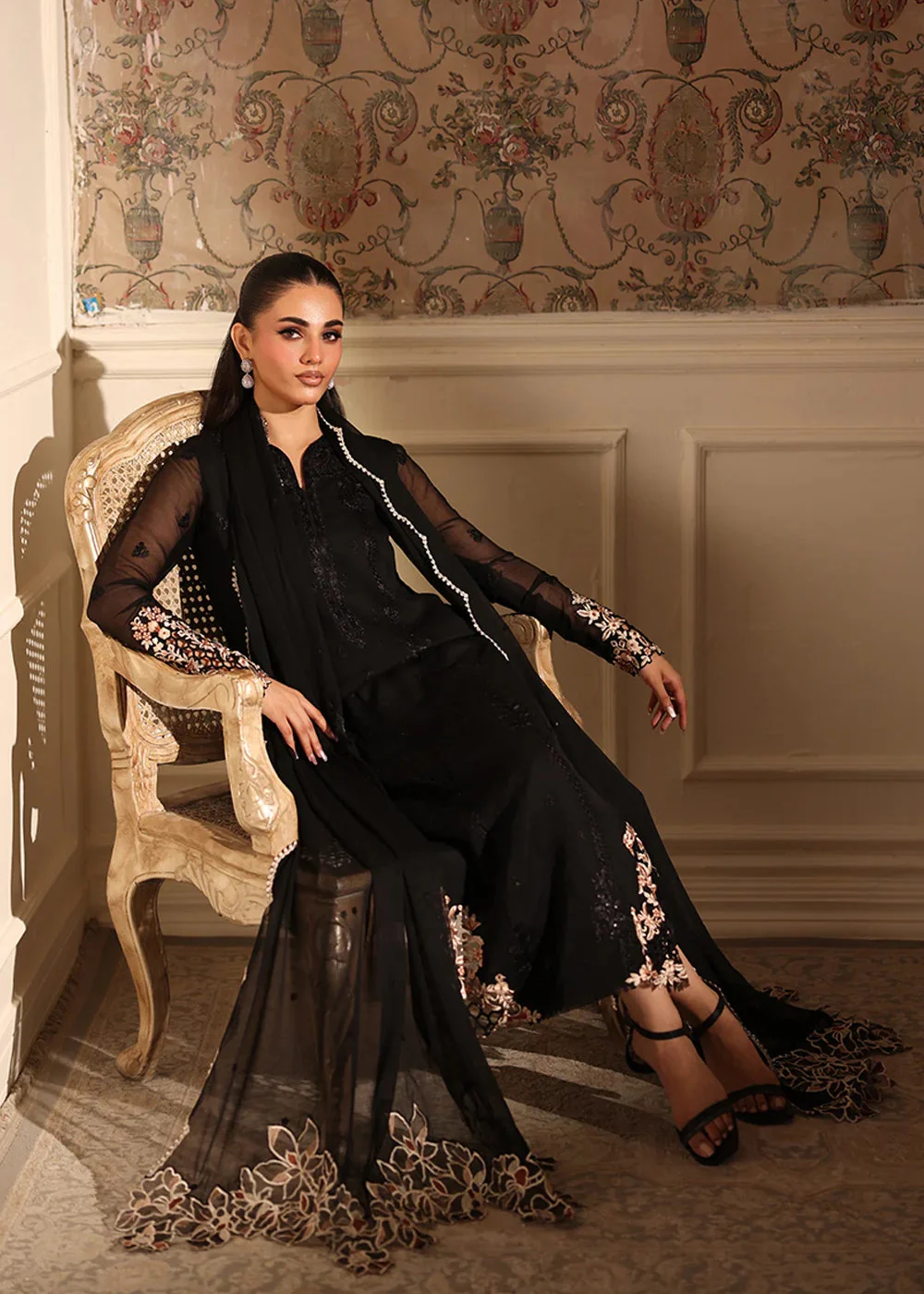 Ensembles Party Wear '25 by Azure | Dusken Lace - Image 3