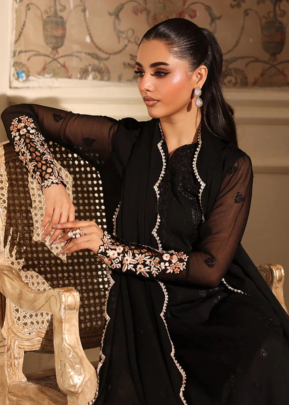 Ensembles Party Wear '25 by Azure | Dusken Lace - Image 6