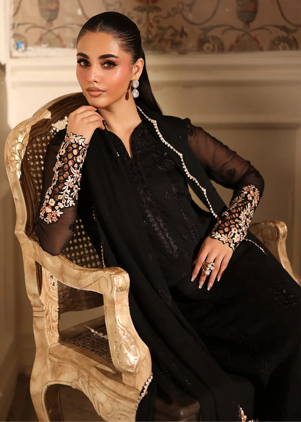 Ensembles Party Wear '25 by Azure | Dusken Lace - Image 8