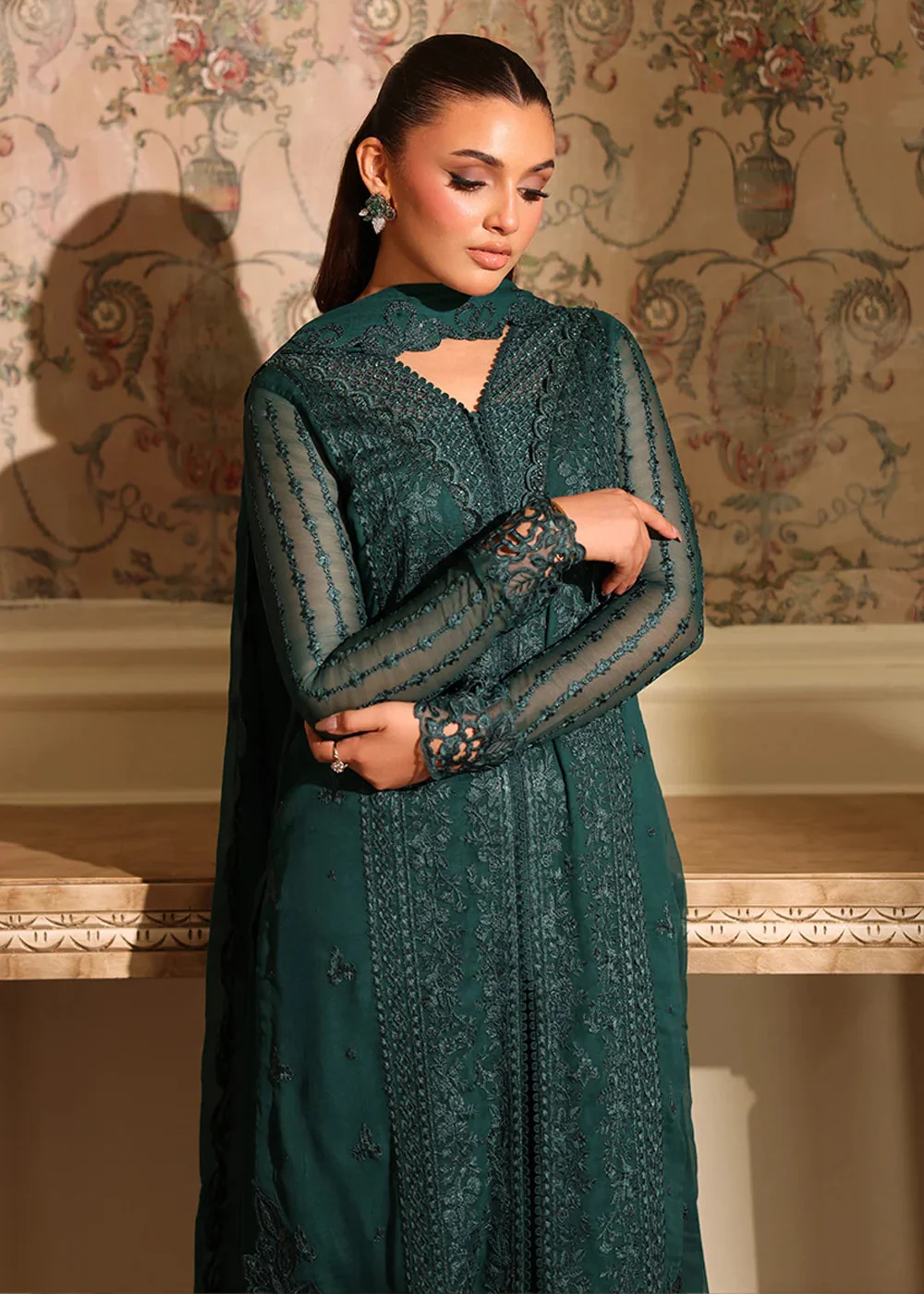 Ensembles Party Wear '25 by Azure | Enchanted Forest - Image 2