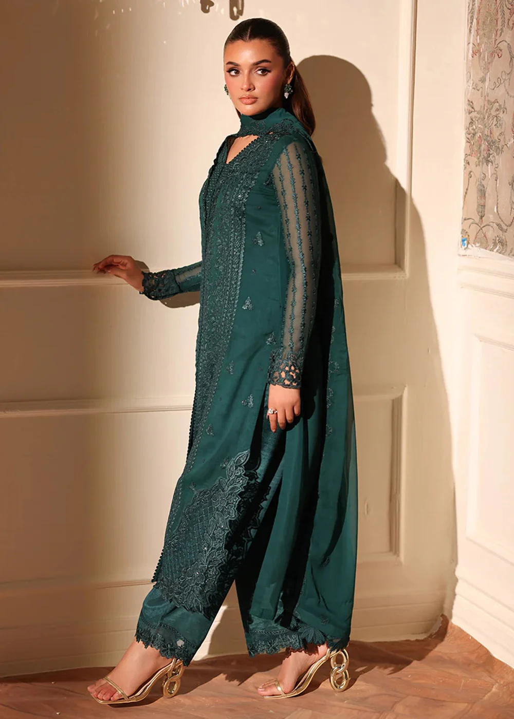 Ensembles Party Wear '25 by Azure | Enchanted Forest - Image 3