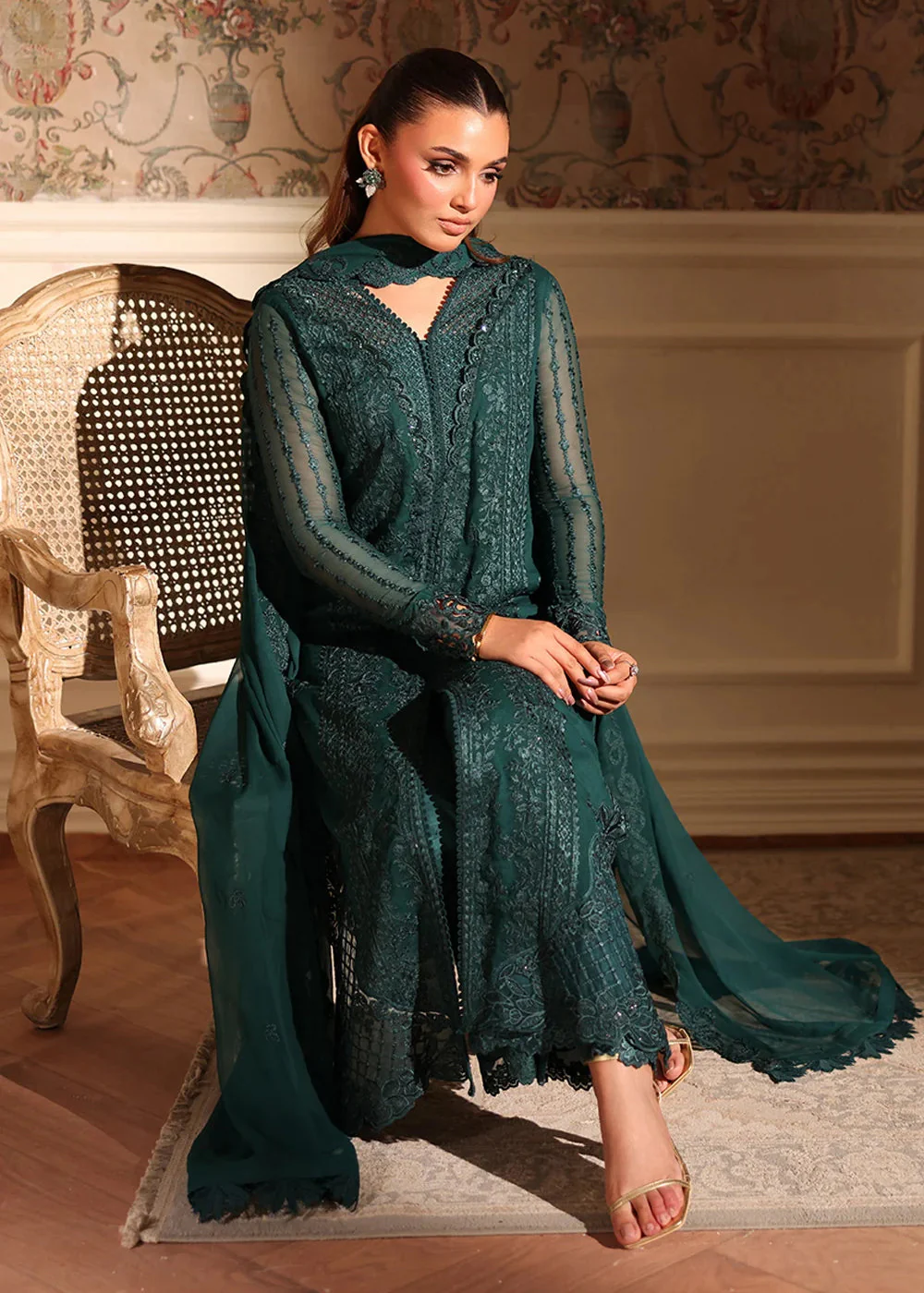 Ensembles Party Wear '25 by Azure | Enchanted Forest - Image 4