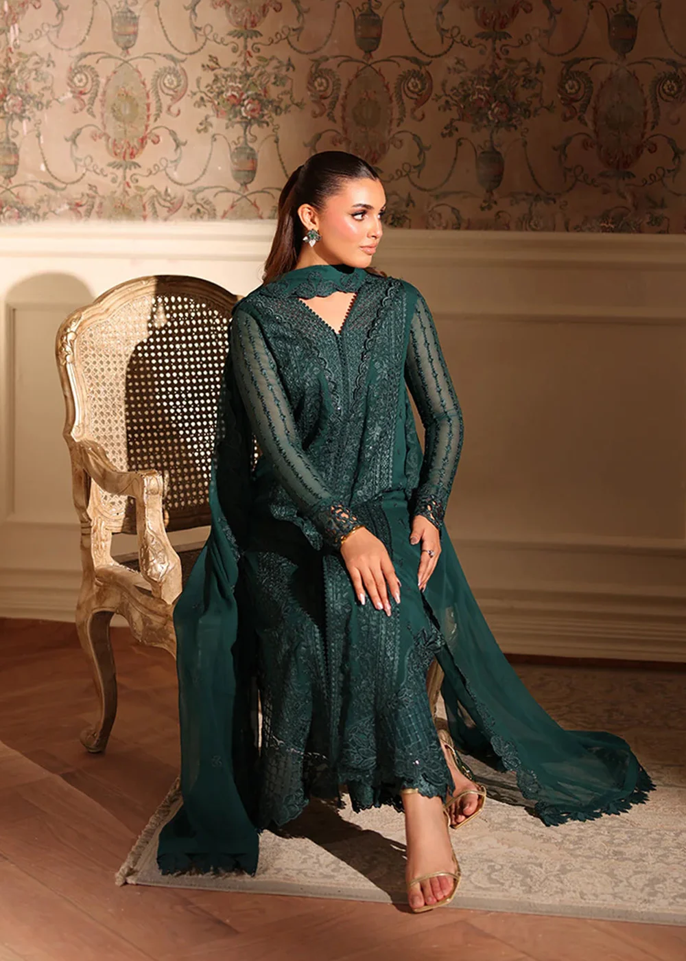 Ensembles Party Wear '25 by Azure | Enchanted Forest - Image 5