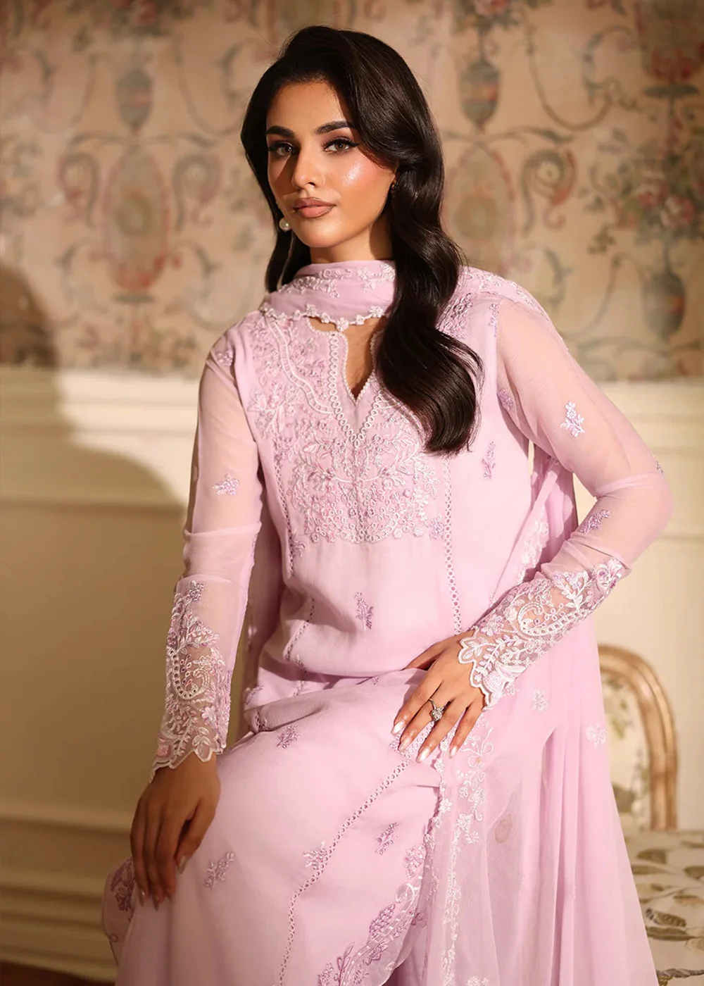 Ensembles Party Wear '25 by Azure | Orchid Whisper - Image 6