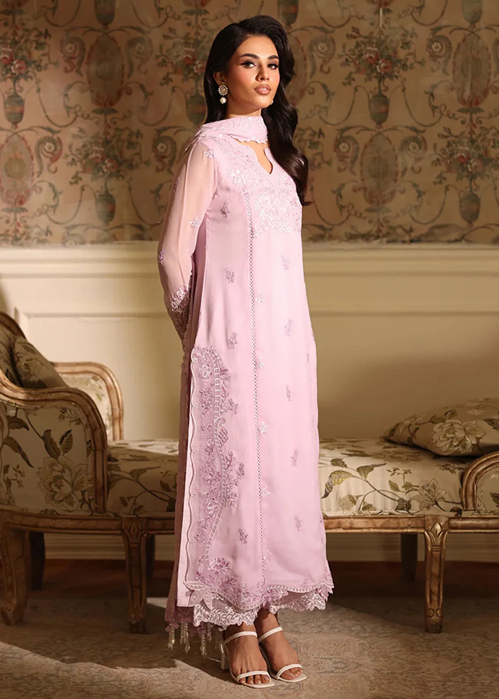 Ensembles Party Wear '25 by Azure | Orchid Whisper - Image 8