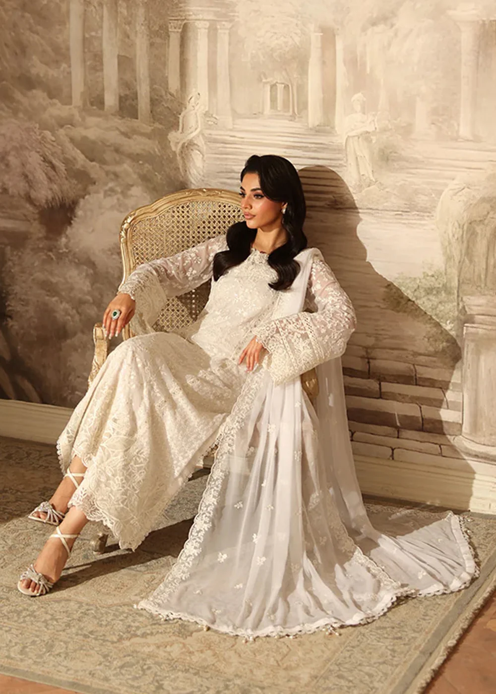 Ensembles Party Wear '25 by Azure | Pearl Whisper - Image 10