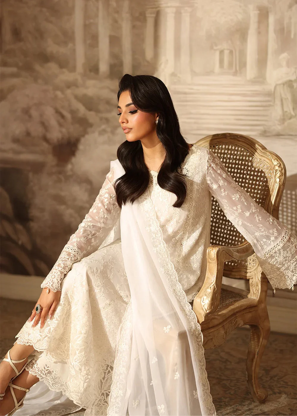 Ensembles Party Wear '25 by Azure | Pearl Whisper - Image 11