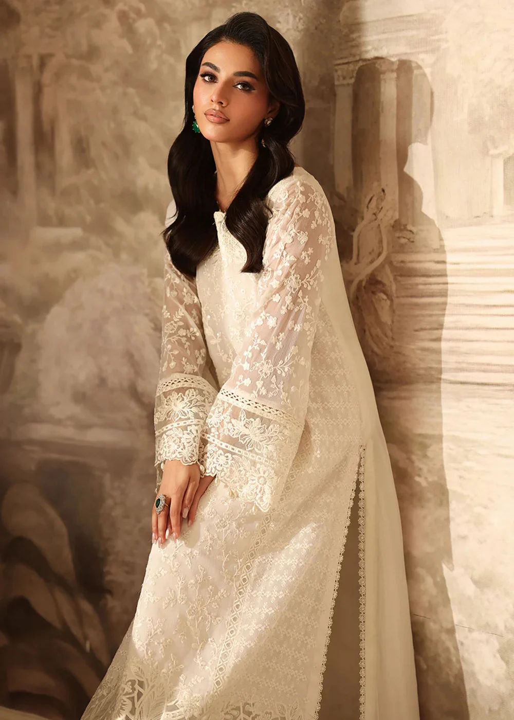 Ensembles Party Wear '25 by Azure | Pearl Whisper - Image 6