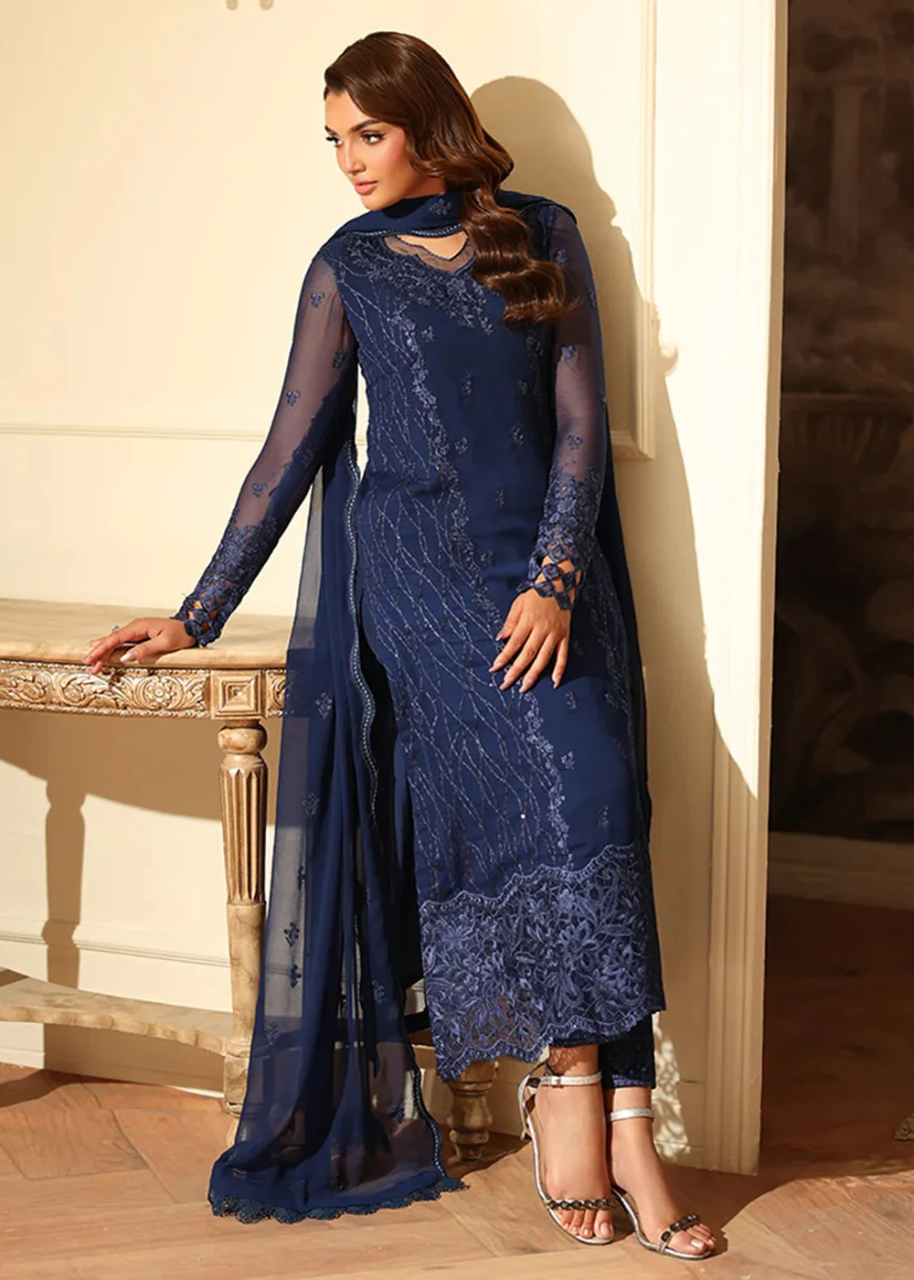 Ensembles Party Wear '25 by Azure | Royal Eclipse - Image 4