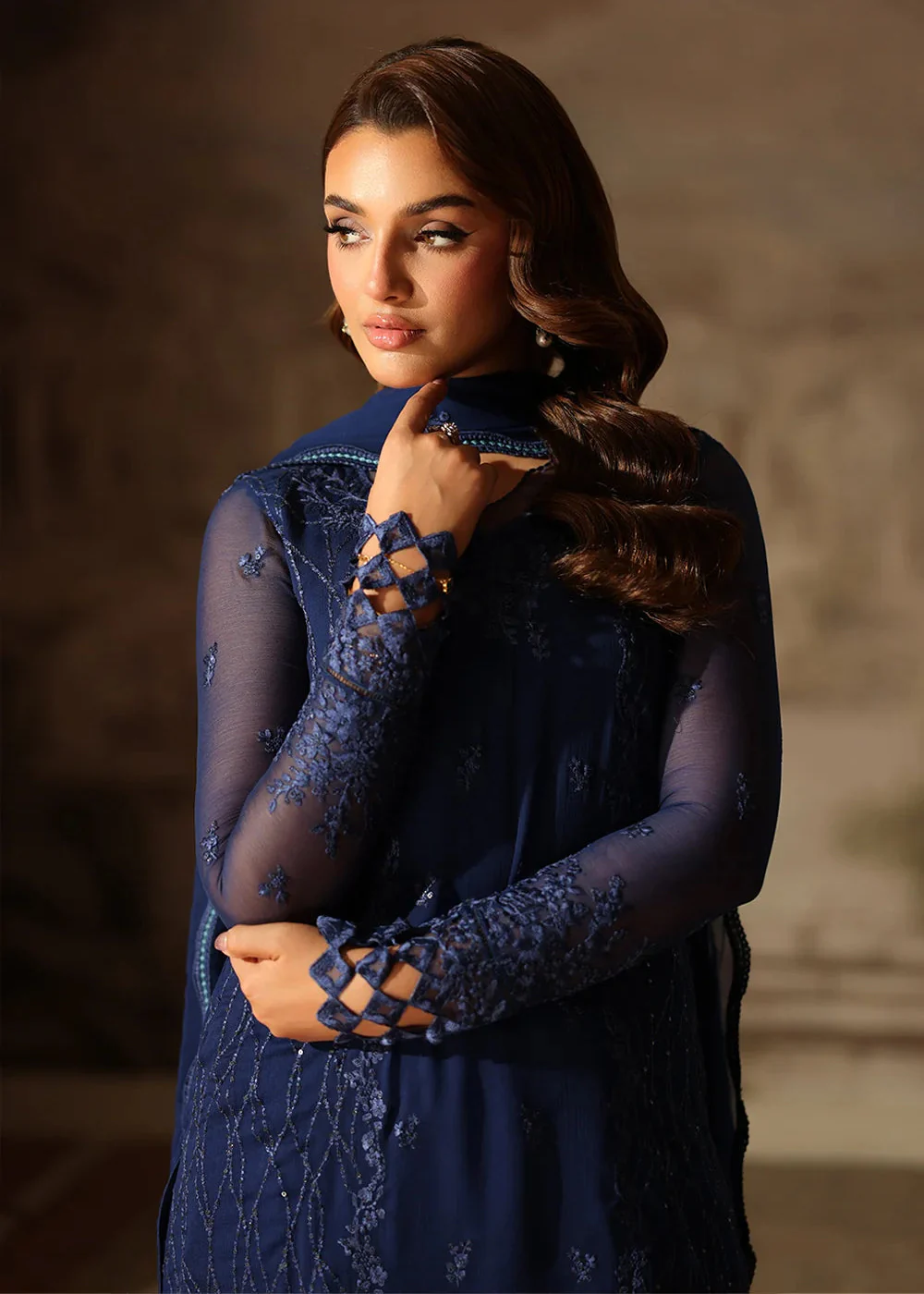 Ensembles Party Wear '25 by Azure | Royal Eclipse - Image 7