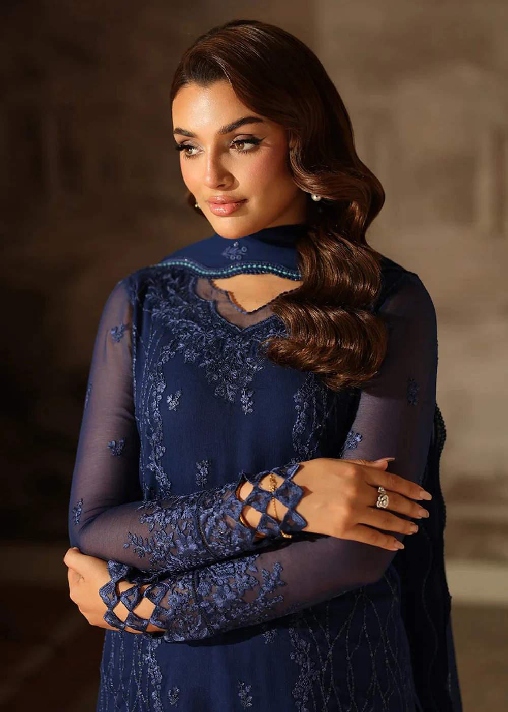 Ensembles Party Wear '25 by Azure | Royal Eclipse - Image 8