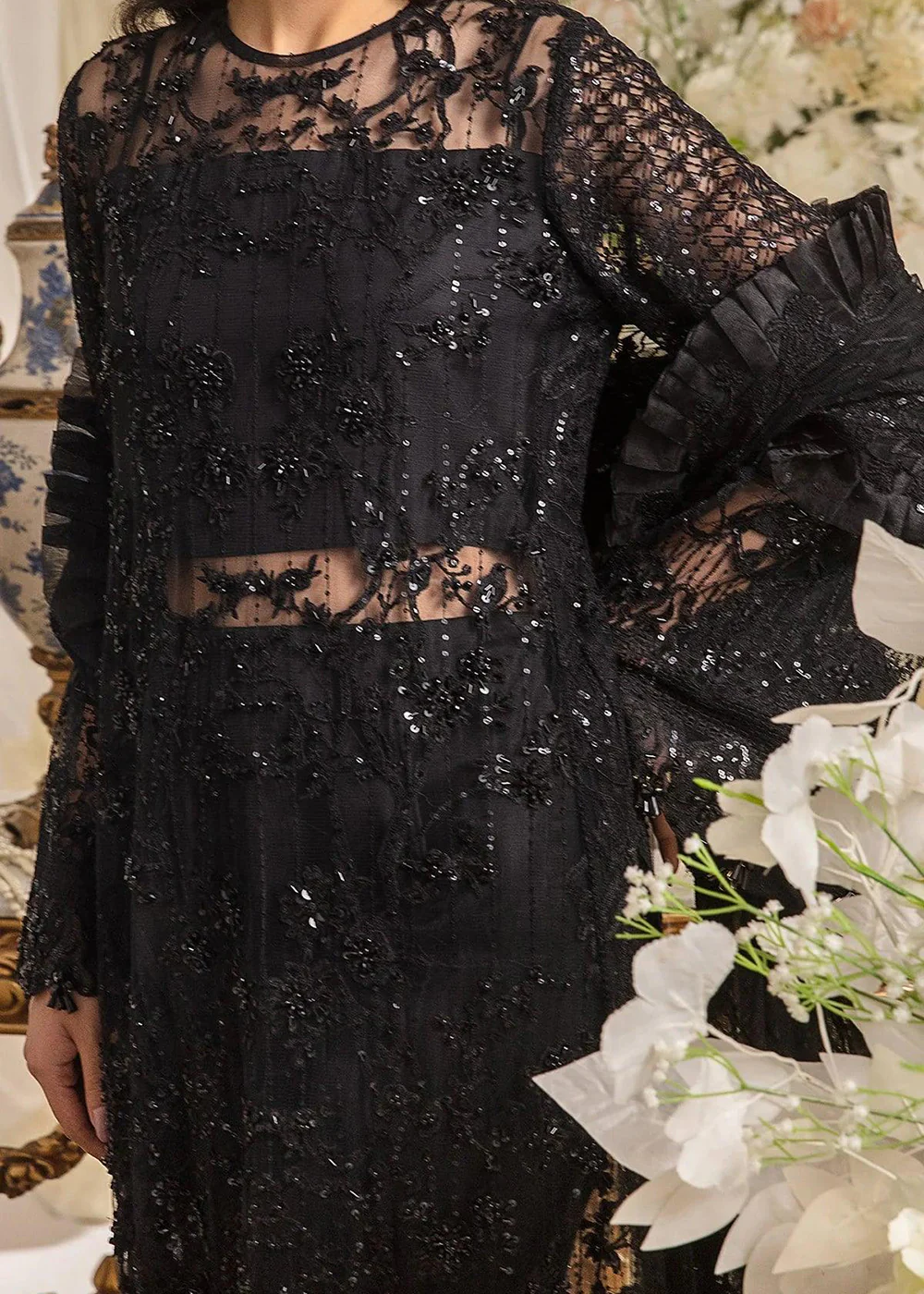Evara Luxury Formals Collection '24 by Elaf Premium | EFE-05 MAJESTY - Image 6