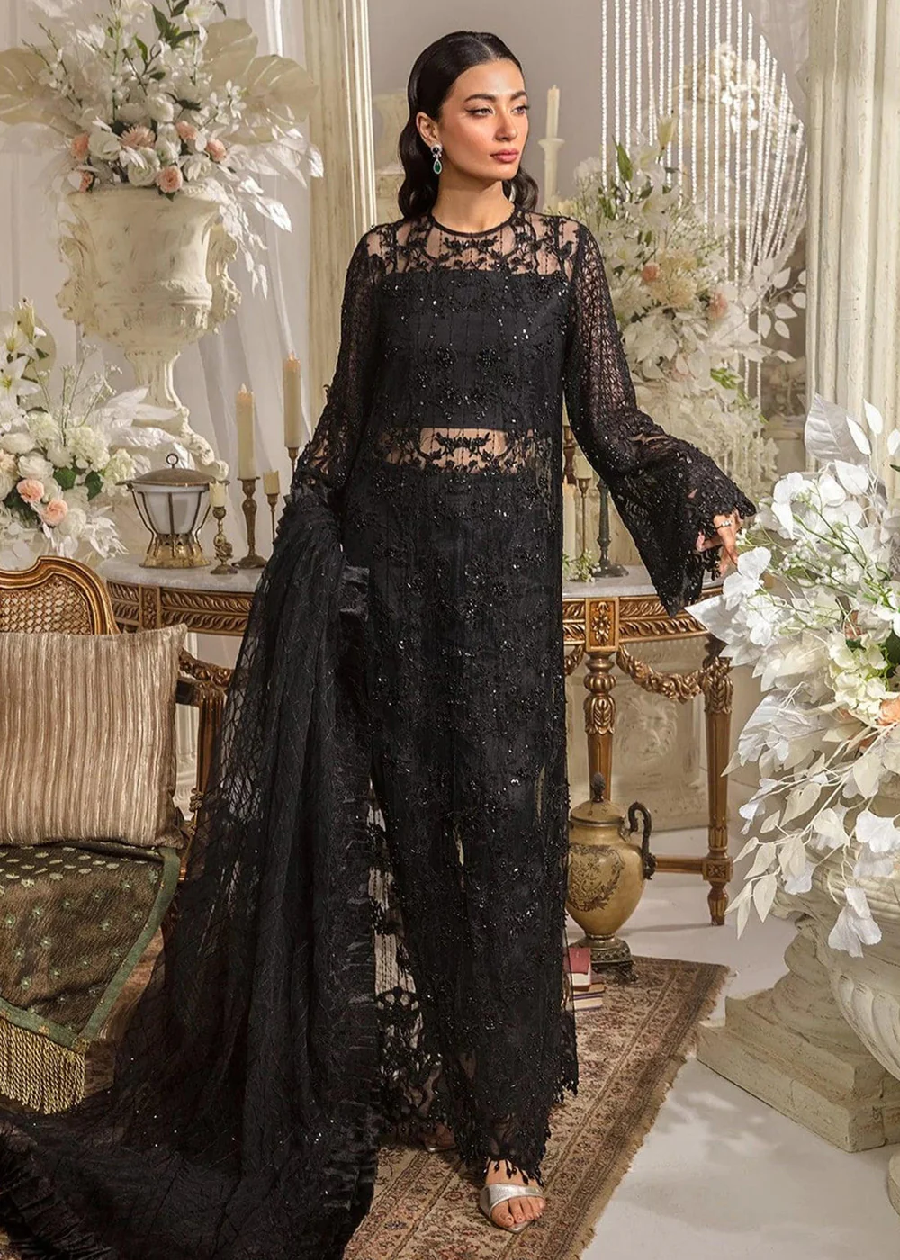 Evara Luxury Formals Collection '24 by Elaf Premium | EFE-05 MAJESTY - Image 7