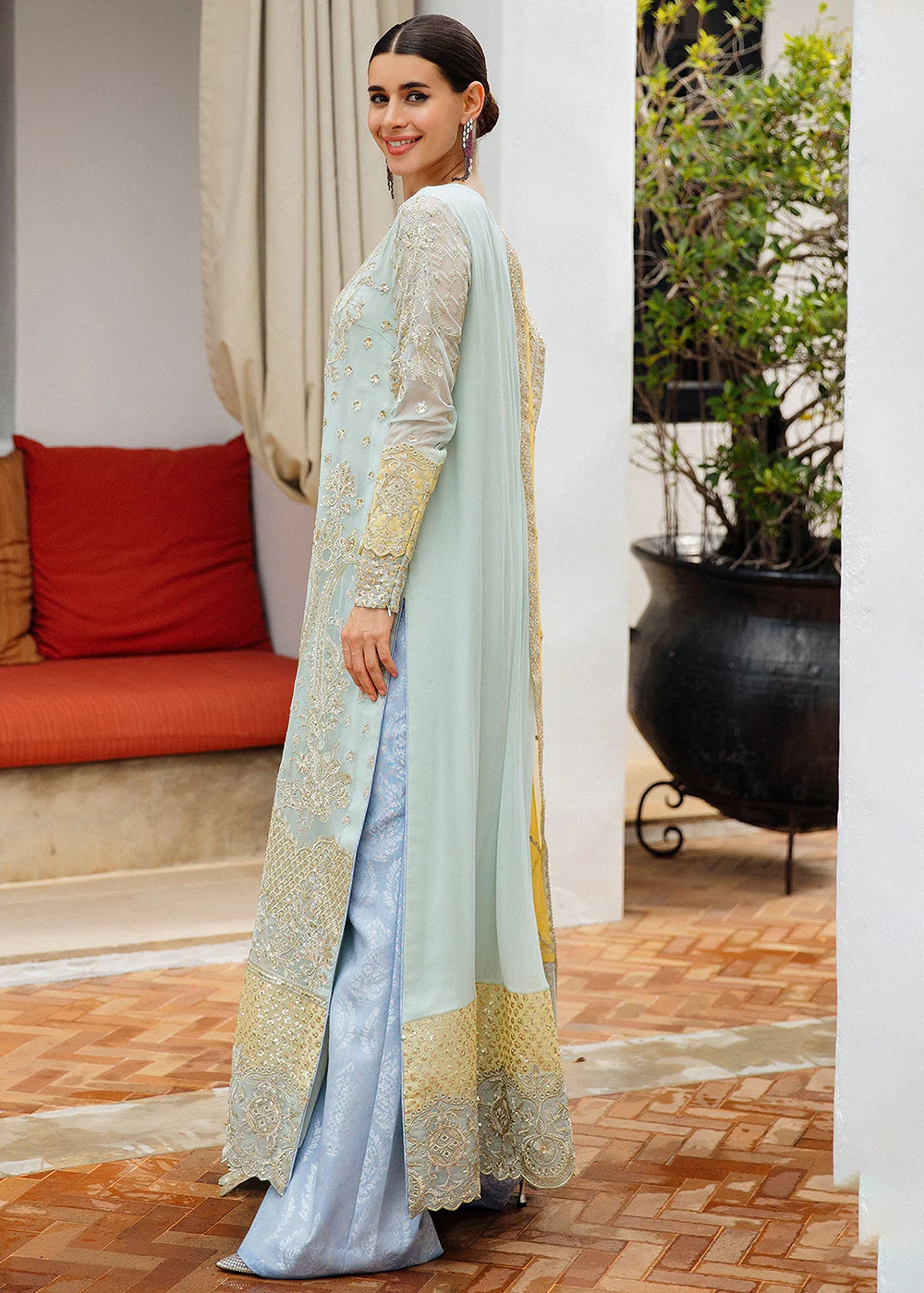 Exclusive Chiffon Collection 2024 by Maryum N Maria | ABRIL - FS-40001 - Image 3