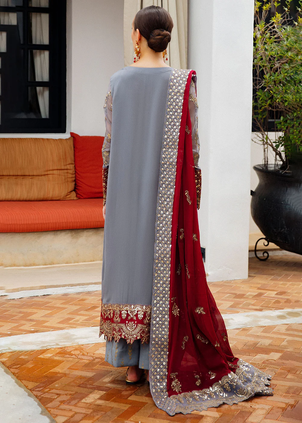 Exclusive Chiffon Collection 2024 by Maryum N Maria | ARANZA - FS-40008 - Image 2