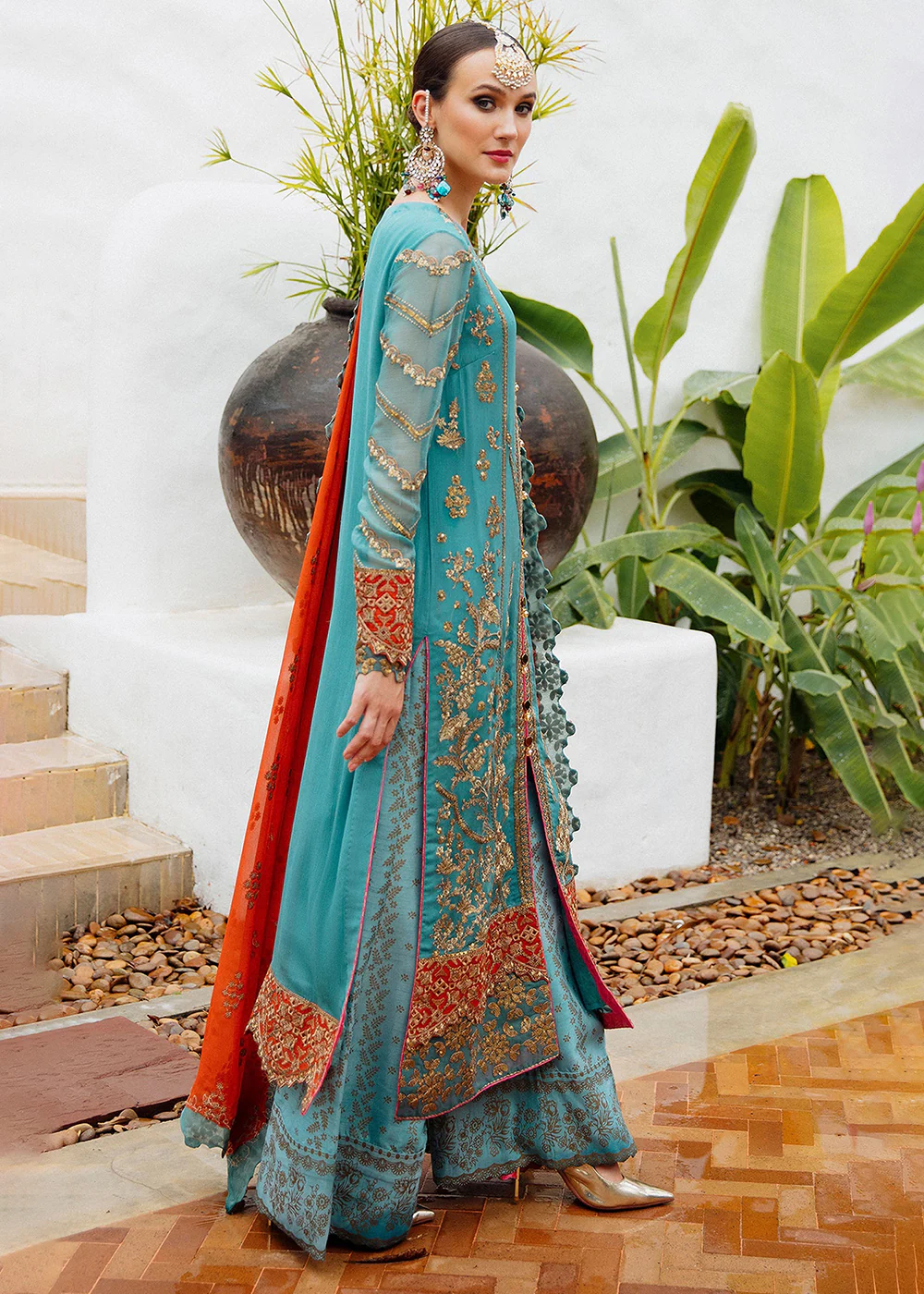 Exclusive Chiffon Collection 2024 by Maryum N Maria | MELISSA - FS-40005 - Image 3
