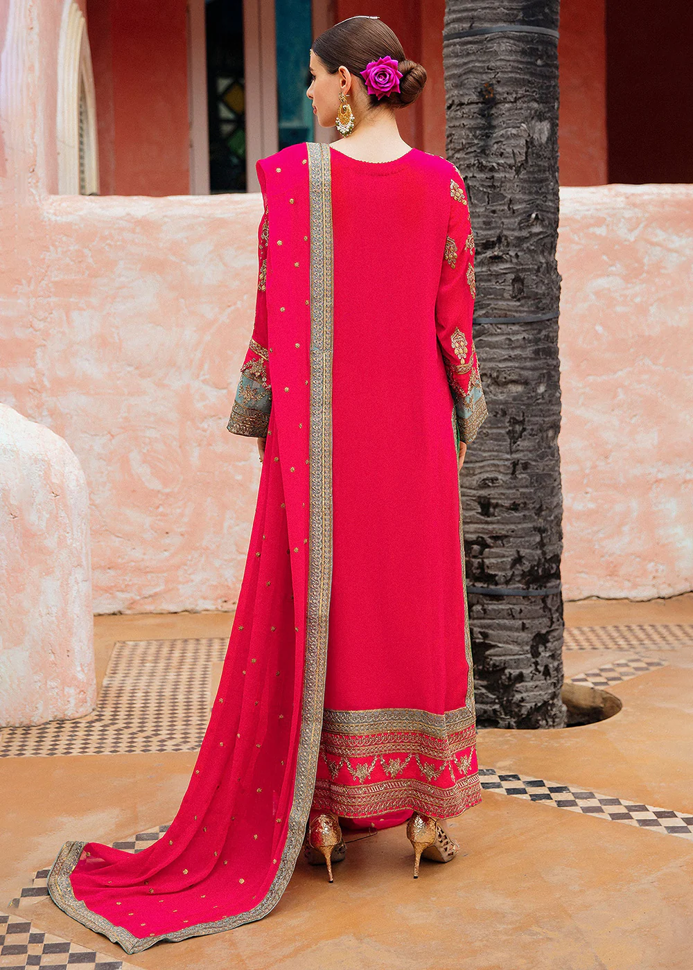Exclusive Chiffon Collection 2024 by Maryum N Maria | RENATA - FS-40009 - Image 2