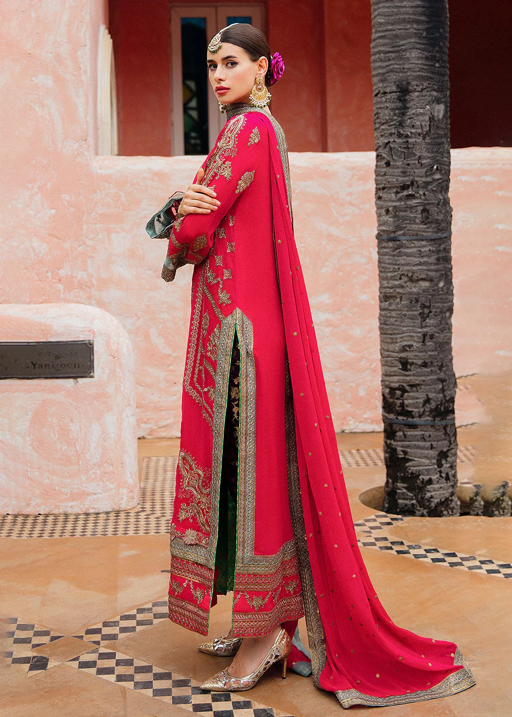 Exclusive Chiffon Collection 2024 by Maryum N Maria | RENATA - FS-40009 - Image 3