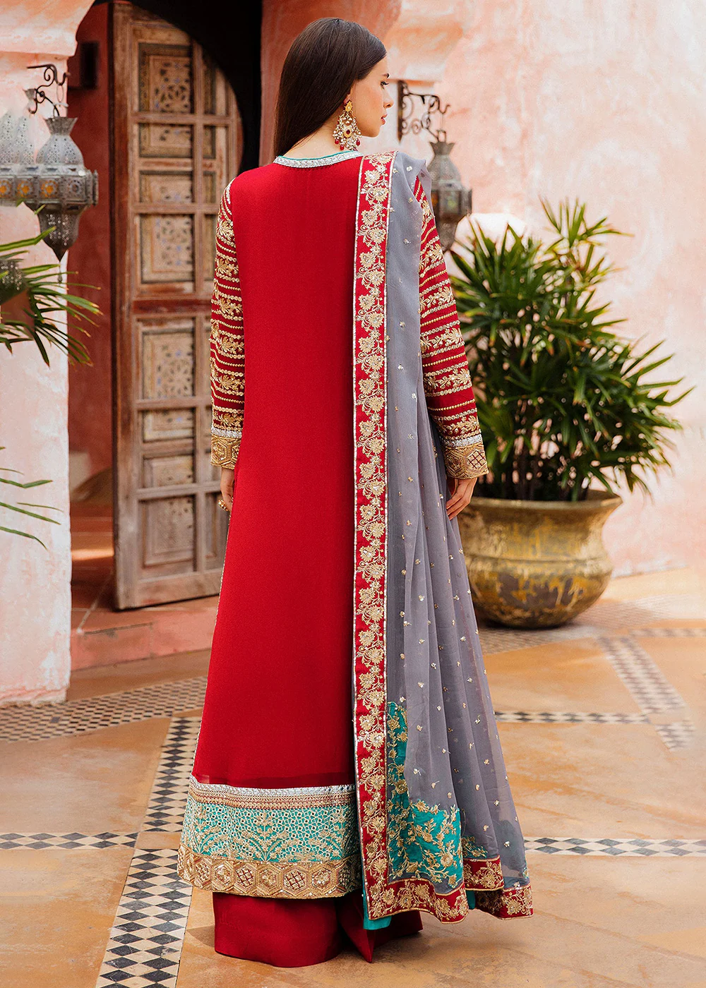 Exclusive Chiffon Collection 2024 by Maryum N Maria | ROMINA - FS40004 - Image 2