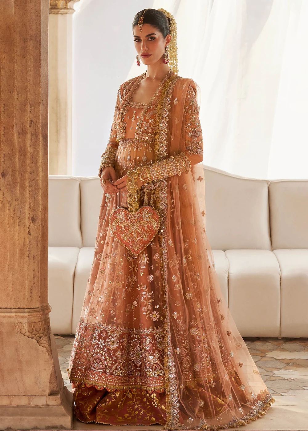 Gossamer Wedding Formals '25 by Zaha | GUL-E-MAHNOOR (ZC25-08)