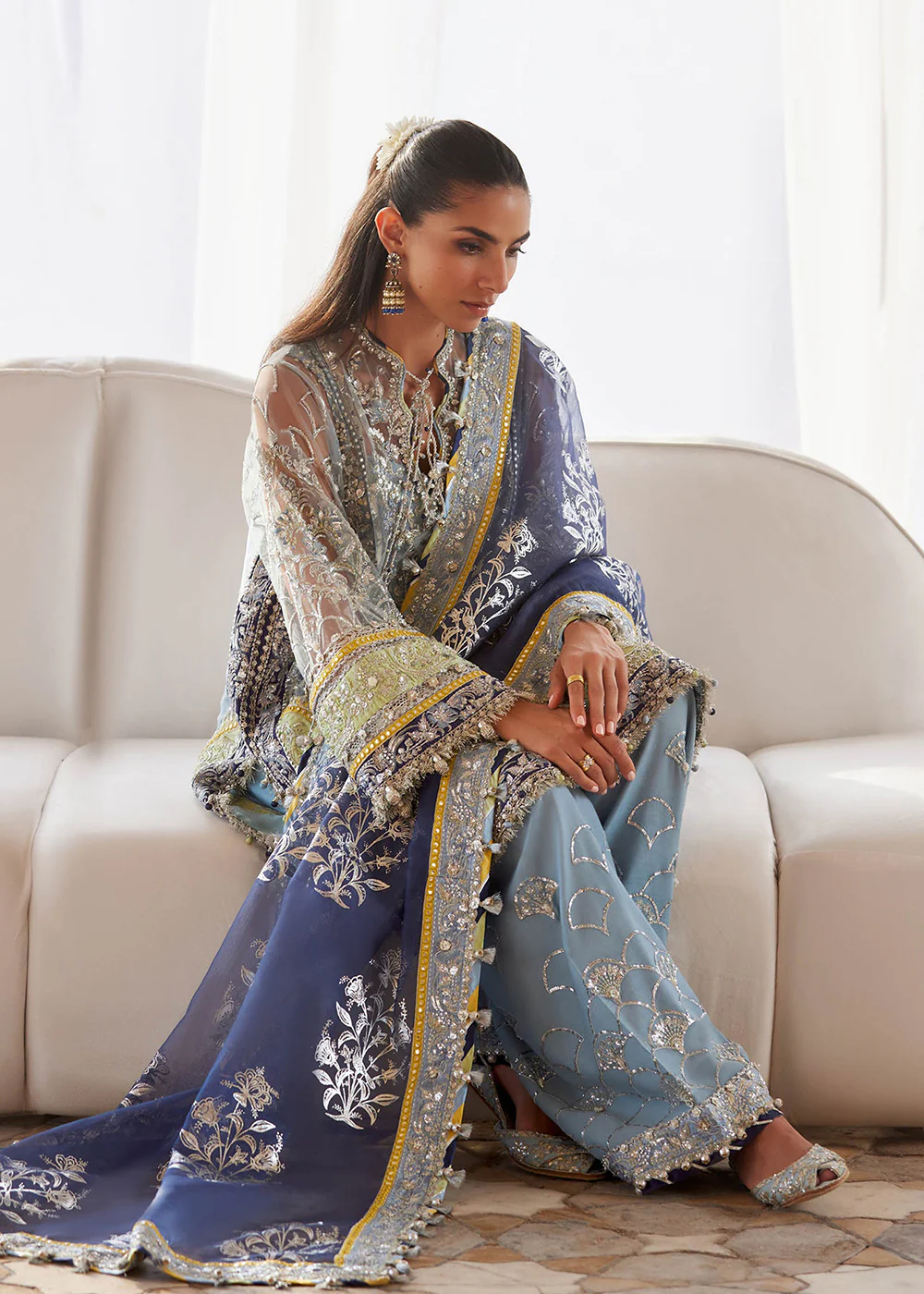 Gossamer Wedding Formals '25 by Zaha | NILOFAR-E-SHAAM (ZC25-04) - Image 6