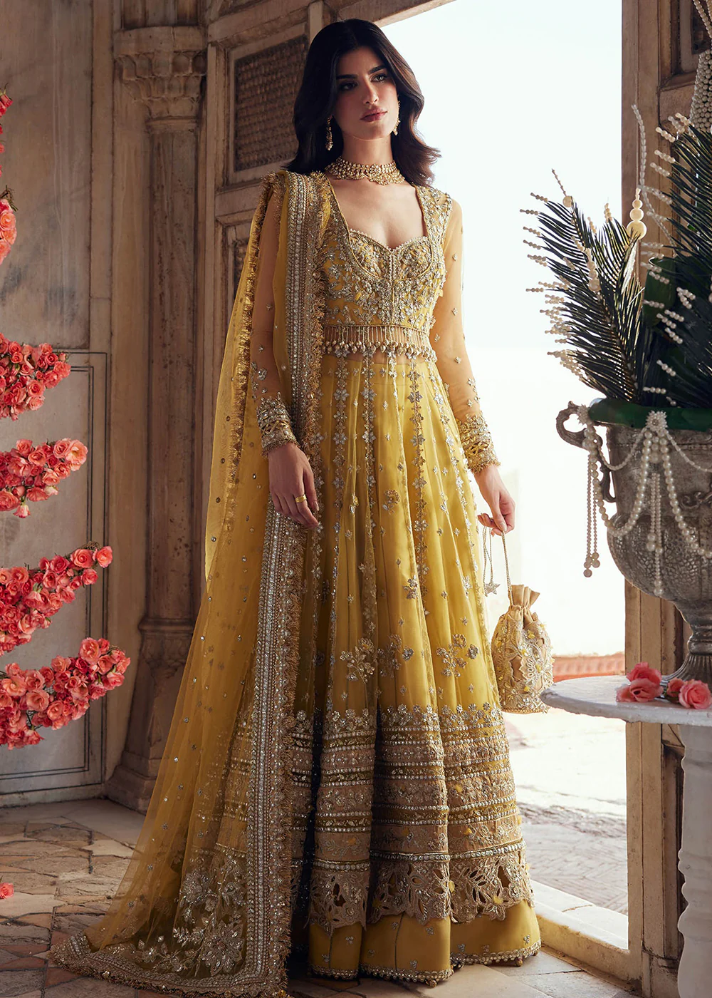 Gossamer Wedding Formals '25 by Zaha | SURAJMUKHI (ZC25-02)