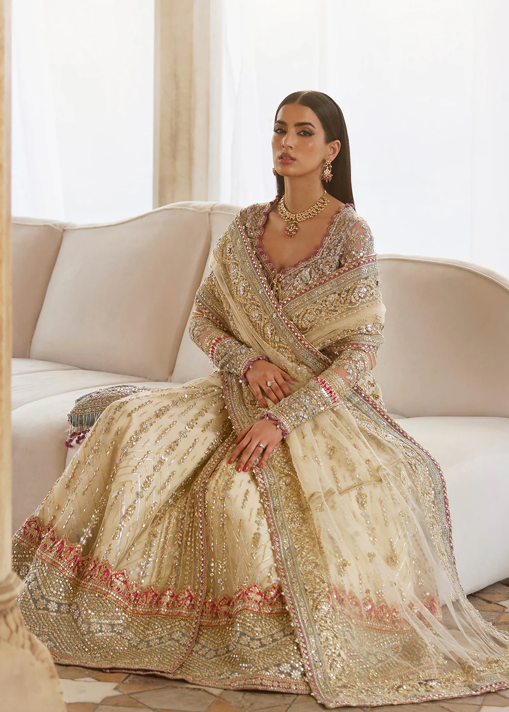 Gossamer Wedding Formals '25 by Zaha | ZAR-E MAHR (ZC25-06) - Image 4