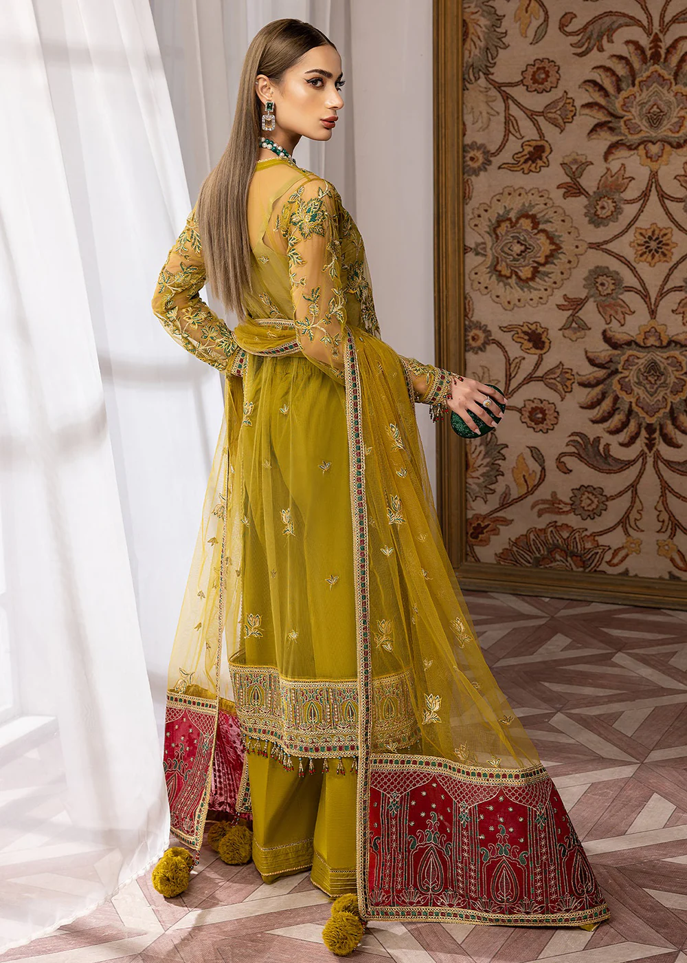 Green Luxury Formal Suit - Adan Libas - Tesoro Formals' 2023 - 5166 - Image 3