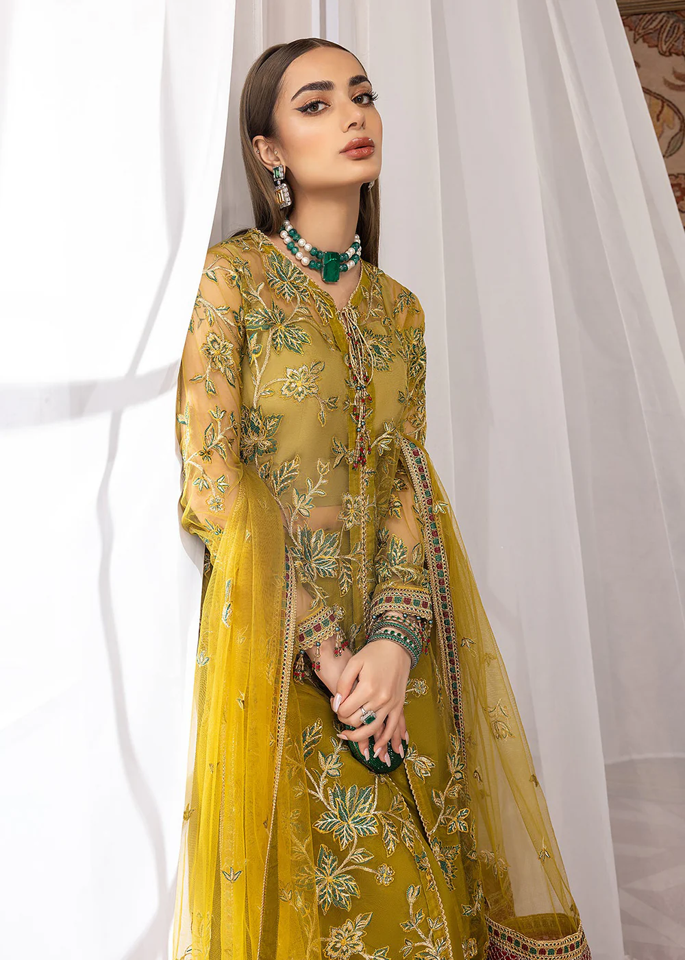 Green Luxury Formal Suit - Adan Libas - Tesoro Formals' 2023 - 5166 - Image 4
