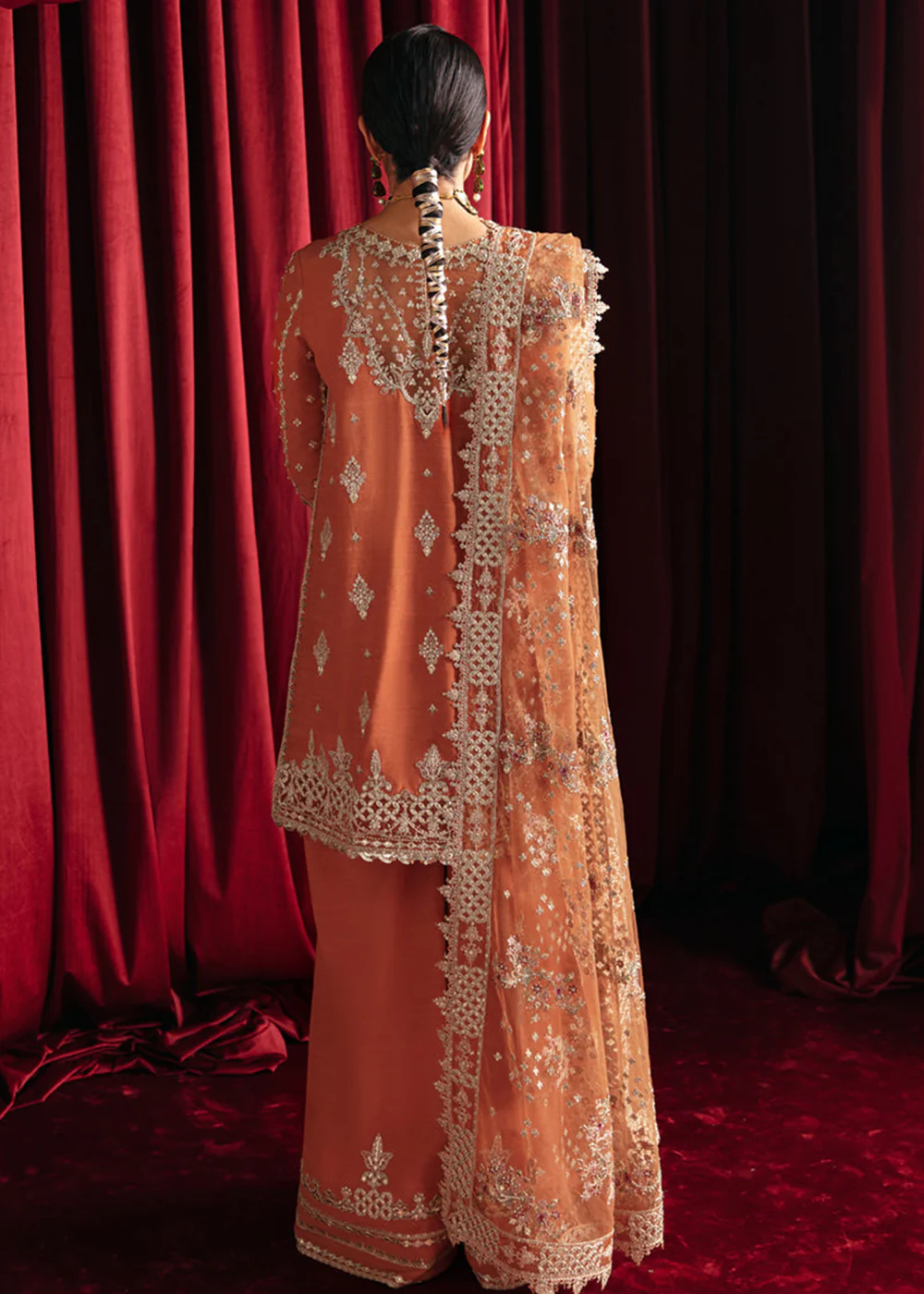 Heer Ranjha Luxury Formals 2023 By Qalamkar | HR-07 NOOR - Image 3